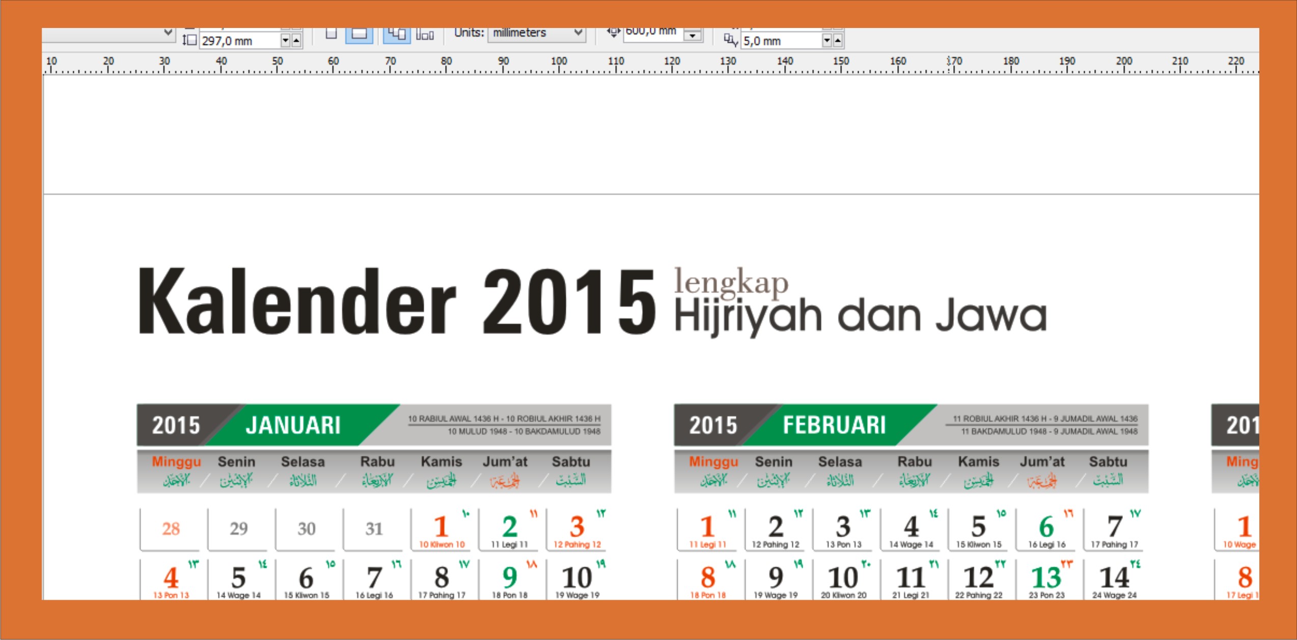 free download kalender 2015 indonesia